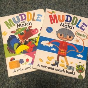 Usborne Muddle & Match Board books